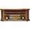 Denver MCR-50MK3 Micro Sistema con Giradischi/Cassetta/USB/MP3 5W Legno