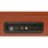 Tocadiscos Denver VPL-120 2W RMS USB AUX Tracción Correa Vinilo Marrón