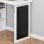 HomCom Escritorio Plegable con Estantería 98x51x153cm Blanco