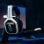 Cuffie da gioco Astro A20 Blu/Bianco per PS5/PS4/PC