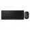 Rapoo 9000M Clavier + Souris Sans Fil 2,4 GHz Ultra Fin Noir