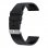Cool Bracelet en caoutchouc noir universel 22 mm pour Amazfit GTR/Stratos/Huawei/Samsung/Cool Bristol