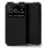 Cool Funda Flip Cover Liso Negro para Xiaomi Pocophone M3