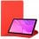 Coole schlichte rote Buchhülle für Huawei Matepad T10s