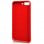 Cool Funda Silicona Rojo para iPhone 7 Plus / iPhone 8 Plus