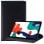 Cool Black Smooth Book Case pour Huawei Matepad 10.4"