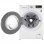 LG F2DV5S85S2W Lavasecadora Carga Frontal 8Kg/5Kg E Blanca