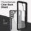 Raptic Shield Funda Antimicrobiana Negra para Samsung Galaxy S21 Plus 5G