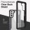 Raptic Shield Funda Antimicrobiana Negra para Samsung Galaxy S21 Ultra 5G