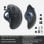 Logitech Ergo M575 Ratón Trackball Inalámbrico 2000DPI Gris