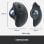 Logitech ERGO M575 Mouse Trackball Wireless - Facile controllo con il pollice, Tracciamento fluido, Design ergonomico e confortevole, per Windows, PC e Mac, con Bluetooth e USB