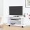 HomCom Mueble para TV Blanco