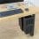 Ewent EW1293 supporto per CPU Porta CPU sotto scrivania Nero