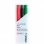 Cricut Joy Pack de 3 Rotuladores Infusible Ink 0.4mm Negro/Verde/Rojo