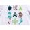 Cricut Joy Pack de 3 Rotuladores Infusible Ink 0.4mm Amarillo/Azul/Mandarina