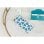 Cricut Permanentklebevinyl, 12 x 48 Zoll, weiß gepunktet
