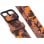 Suritt Sport Camo Correa de Silicona Naranja con Adaptadores Negros para Apple Watch 38/40mm
