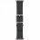 Suritt Rio Correa de Piel/Cuero Negro con Adaptadores Plateados para Apple Watch 38/40mm