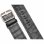 Suritt Sidney Correa de Piel/Cuero Negro con Adaptadores Dorados para Apple Watch 38/40mm