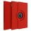 Avizar Funda Libro Soporte Roja para Apple iPad 8 10.2 2020