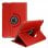 Avizar Funda Libro Soporte Roja para Apple iPad 8 10.2 2020
