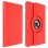 Étui livre Avizar avec support rouge pour Apple iPad Mini 5 2019