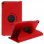 Custodia a libro Avizar rossa con supporto per Samsung Galaxy Tab A 8.0 2019