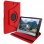 Avizar Funda Libro Soporte Roja para Samsung Galaxy Tab S2 9.7