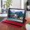 Avizar Funda Libro Soporte Roja para Samsung Galaxy Tab S2 9.7