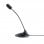 TooQ Micrófono Multimedia Flexible Jack 3.5 mm Negro