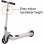 Denver SCK-5300 Patinete Eléctrico Blanco