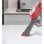 Hoover HF122RH 011 Aspirapolvere a bastone Batteria Secco Tessuto Senza sacchetto 0,9 L 170 W Rosso, Argento