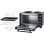 UNOLD 68885 Horno Sobremesa con 2 Placas de Cocción 30L 1500W