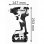 GDX 18V-200 C Professional Atornillador de Impacto 18V