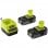 Ryobi R18PD31-225S Taladro Percutor 18V + 2 Baterías 2.5Ah