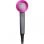 Professioneller Ionen Föhn GKL Beauty Topaz S2100 2200W 3 Temperaturstufen 2 Geschwindigkeiten mit Diffusor Grau Rosa