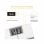 GKL Beauty Fitmax Báscula de Baño Blanca