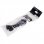 SilverStone PP07-BTSB Cable Extensor de Alimentación Molex a 4xSATA Macho/Macho 0.3m Negro