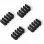 SilverStone PP07E-EPS8B Cable Extensor de Alimentación Flexible EPS 8 Pin a EPS/ATX 4+4 Pin 30cm Negro