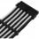 SilverStone PP07E-MBBW Câble d'extension d'alimentation flexible 24 broches mâle/femelle 30 cm noir/blanc