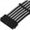 SilverStone PP07E-MBBW Câble d'extension d'alimentation flexible 24 broches mâle/femelle 30 cm noir/blanc
