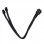SilverStone PP07-EPS8B Câble d'extension d'alimentation EPS 8 broches vers EPS/ATX 4+4 broches 30 cm Noir