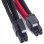 SilverStone PP07-EPS8BR Cable Extensor de Alimentación EPS 8 Pin a EPS/ATX 4+4 Pin 30cm Negro/Rojo