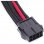 SilverStone PP07-EPS8BR Cable Extensor de Alimentación EPS 8 Pin a EPS/ATX 4+4 Pin 30cm Negro/Rojo