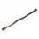 SilverStone PP07-IDE6BG Cable Extensor de Alimentación 6 Pin a PCI-E 6 Pin Macho/Hembra 25cm Negro/Oro