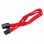 SilverStone PP07-IDE6R Cable Extensor de Alimentación 6 Pin a PCI-E 6 Pin Macho/Hembra 25cm Rojo