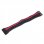 SilverSton PP07-MBBR Cable Extensor de Alimentación 24 Pin Macho/Hembra 30cm Negro/Rojo