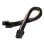 SilverStone PP07-PCIBG Cable Extensor de Alimentación 8 Pin a PCI-E 6+2 Pin 25cm Negro/Oro