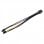 SilverStone PP07-PCIBG Cable Extensor de Alimentación 8 Pin a PCI-E 6+2 Pin 25cm Negro/Oro