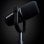 Microfono dinamico per podcast Shure MV7 XLR/USB nero